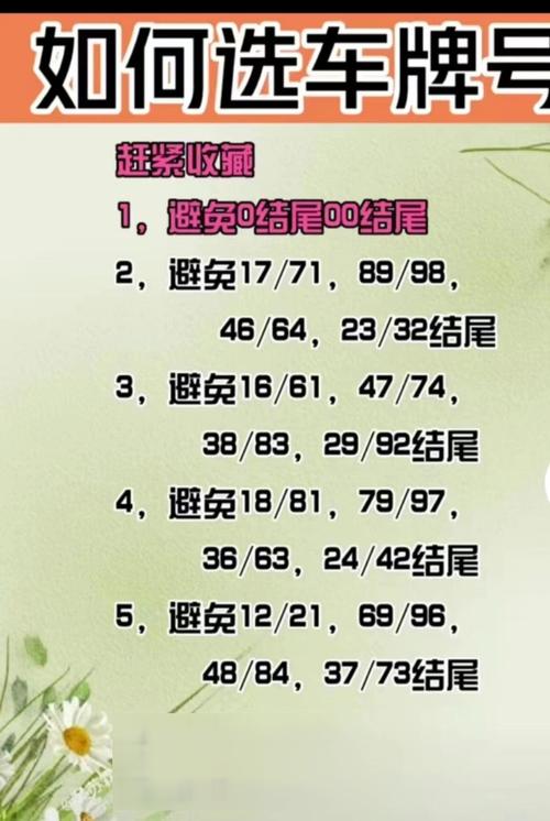 怎样选车牌号吉祥数字 选车牌号怎么选数字最好